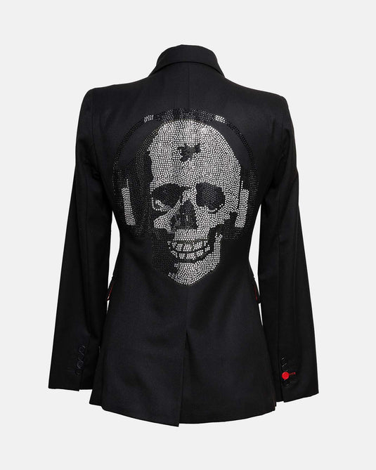 Blazer Audífonos Monochrome Pedreria