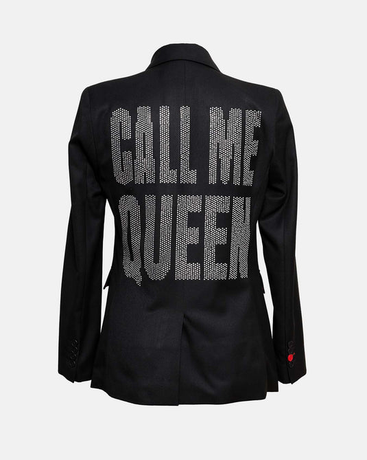 Blazer Call Me Queen Pedreria