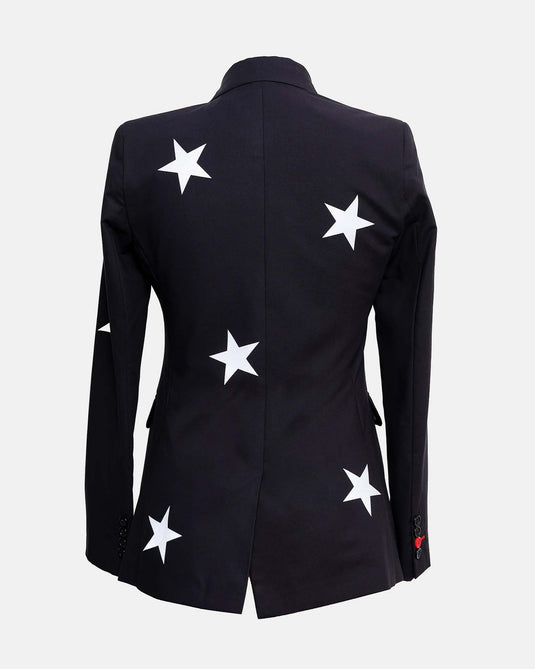 Blazer Estrellas Blancas