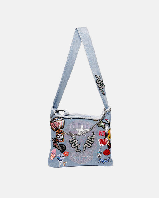 Tote Bag Mezclilla Parches Clara