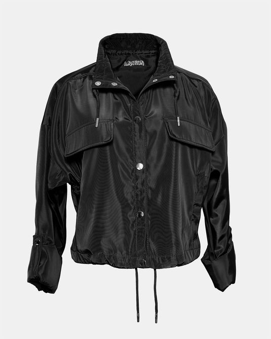 Chamarra Call Me Queen Pedrería