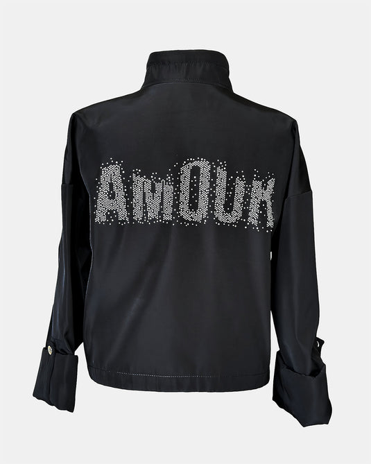 Chamarra Amour Pedrería