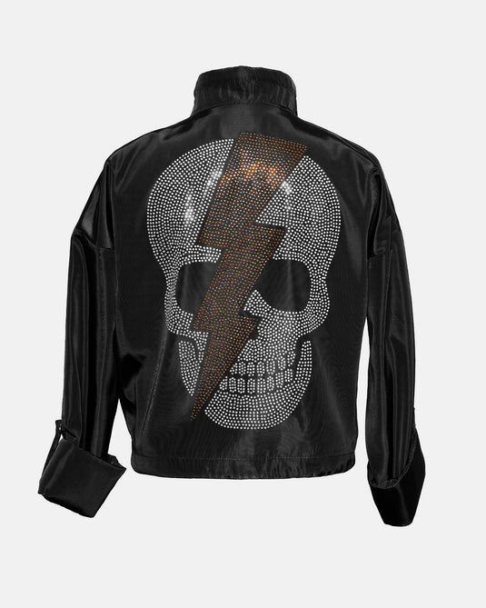 CHAMARRA_NEGRA_CALACA_RAYO_DORADO_EN_PEDRERIA