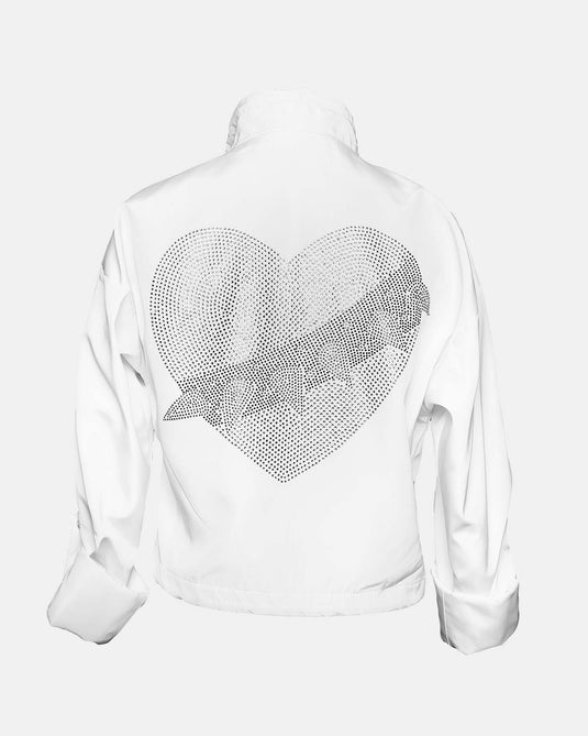 Chamarra Corazón Punk Pedrería