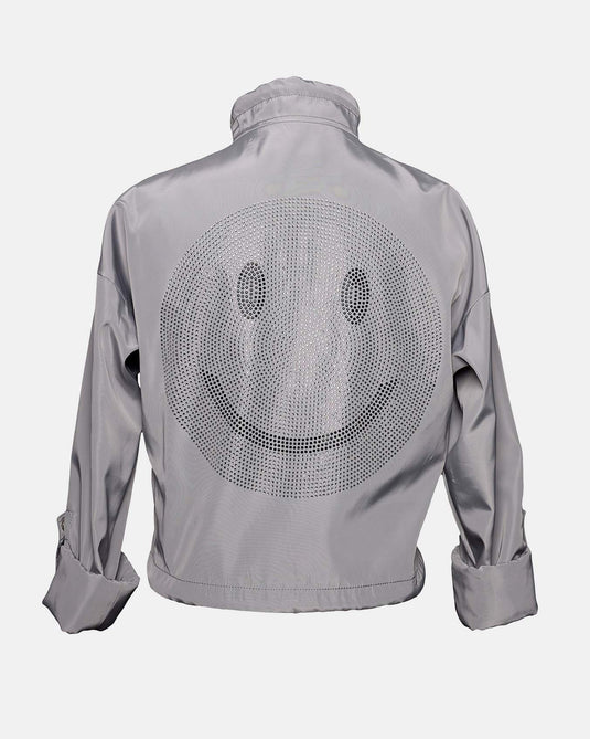 Chamarra Smiley Pedrería