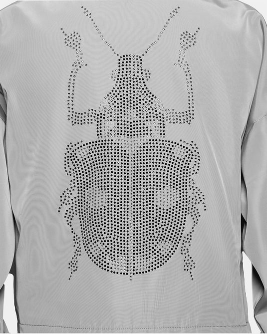 Chamarra Bug Negro Pedrería